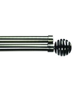 Décor Depot Brushed Bronze Double Ball Expanding Rod 16-19mm x 1.2-2.1m CDD16000025