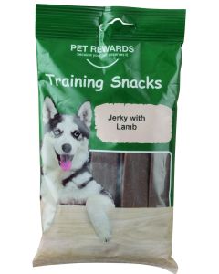 Pet Rewards Dog Jerky With Lamb 200g CH9132