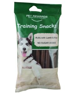 Pet Rewards Dog Rolls With Lamb & Rice 200g CH9156