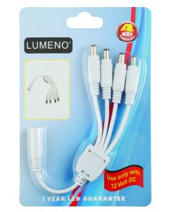 Lumeno 4-Way DC Splitter