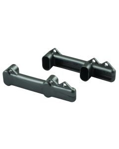Décor Depot Metallic Curtain End Caps - 2 Pack CDD23229