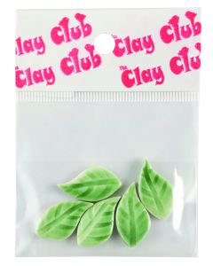 The Clay Club Assorted Clay Flat Leaves Mosaic Tiles - FLO-028