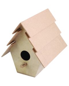 Unlimited Ideas 190 x 160 x 240mm MDF Birdhouse 0125 