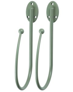 Finishing Touches Ash Grey Generic Curtain Tie Back 28mm - 2 Pack PS28TBA