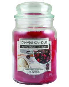 Yankee Candle Large 538g Cherry Vanilla Fragrance Candle 1570488E