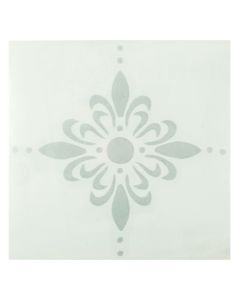Unlimited Ideas Frosted Filigree & Circle Sticker 569-04/88
