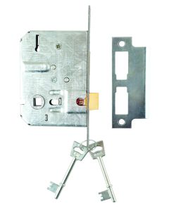 Yale Chrome Plated 4 Lever Mortice Lock DY22615-76ZN