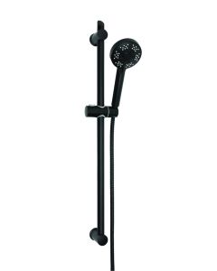 Black Shower Rail Set 215252