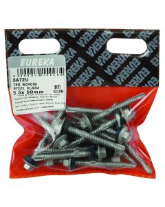 Eureka Class 4 Steel Tek Screw 5.5 x 50mm - 20 Pack 3A72U 