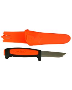 Hi-Vis Orange/Green Morakniv Basic Knife