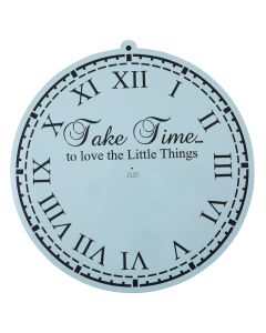 A.Shak Stencil Clock 30x30 1508 