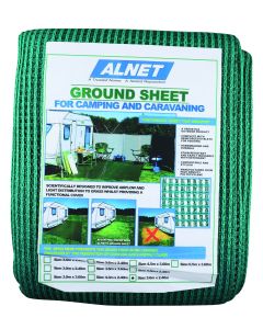 Alnet Green Groundsheet 5.6x2.4M 431005