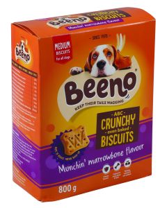 Beeno Medium Marrowbone Dog Biscuits 800g 87708