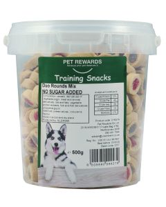 Pet Rewards Duo Rounds Mix Dog Treats 500g CH9279