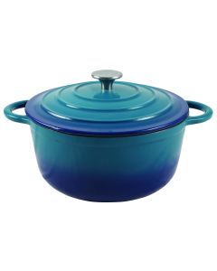 LK's Enamel Blue Casserole Pot 3.5L 160/023