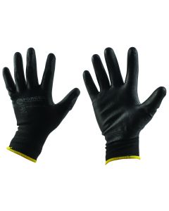 Force Black Polyester Gloves S09 GPUBL-0044-FO-0LG