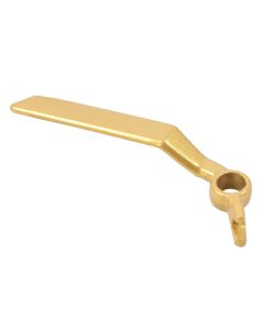 Winfit Brass Plated Steel Left Window Handle + Screw & Bush HANDSLSHF/BPCA