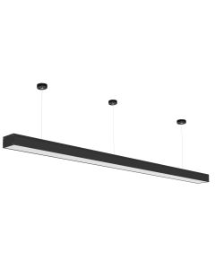 Bright Star Black 2400mm Suspended Pendant 72w LED PEN867/72