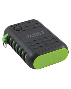 Gizzu Black Fast Charge 18w Rugged Powerbank 10000Mah GRPB10