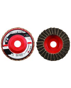 Super Flex Coarse Non Woven Sanding Flap Disc 115mm 4900NFD11522CR