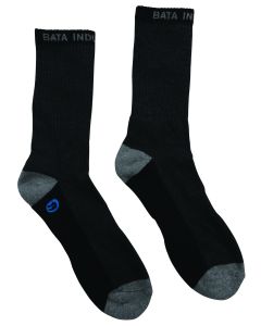 Bata Black & Charcoal Medium Socks 9006201