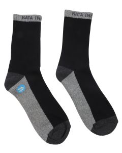 Bata Black & Charcoal Medium Socks 9006201