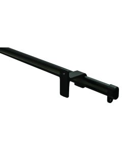 Kohl Black Curtain Track With Plastic Bracket