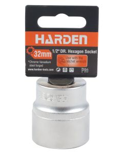 Harden 1/2" Drive Hexagon Socket 32mm 535532