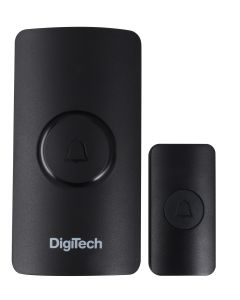 Digitech Wireless Black Door Chime DT-S10B