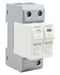 Inge 2-Pole 1000V DC DIN Surge Protector G2040PV-2-1000