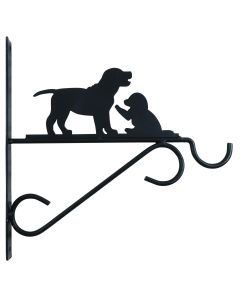 2 Dogs Wall Bracket 25cm GG6-BR222