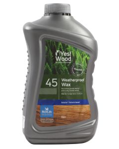 Promac Yes Wood External Weatherproof Wax 45 Clear 1L OB616-2-1L
