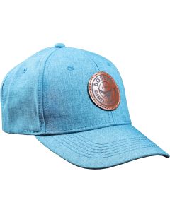 Bosbul Blue Cap With Round Leather Patch BRLP