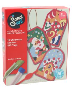 Sand Art Christmas Gift Tags CP1