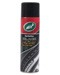 Turtle Wax Black In a Flash Aerosol Spray 500ml FG7615