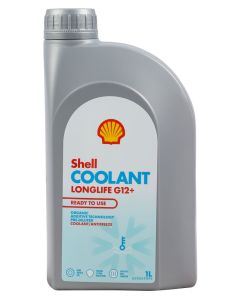 Shell Coolant Longlife G12+ Ready To Use Anti Freeze 1L