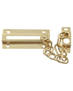 Safe Top Brass Plated Door Chain P1 CS HPDB01