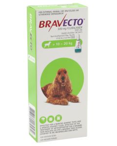 Bravecto Tick & Flea Spot For Medium Dogs BRAV015