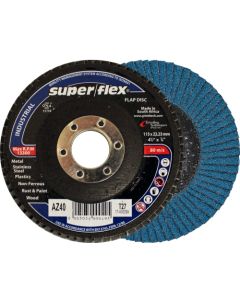 Super Flex Industrial Flap Disc 115 x 22mm
