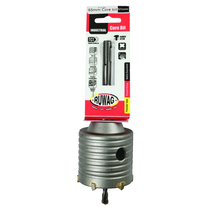 Ruwag SDS Core Drill Bit 65mm RTMCB65 Chamberlain