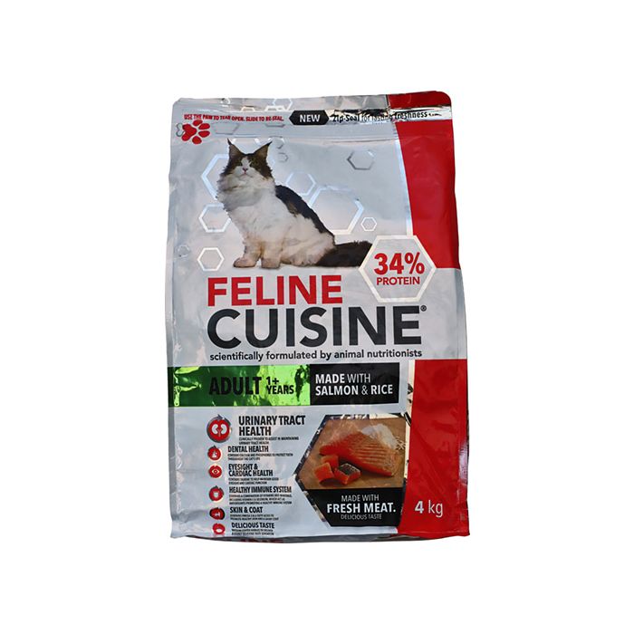 Feline Cuisine Salmon Rice Adult Cat Food 4kg RJ520040 Chamberlain