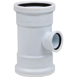 Marley Pvc Soil Vent Plain Single Reducing Junction X Mm Sw Chamberlain