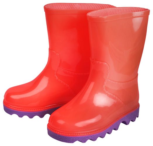 Neptun Pink Purple Toddlers Ankle Length Gumboots Chamberlain