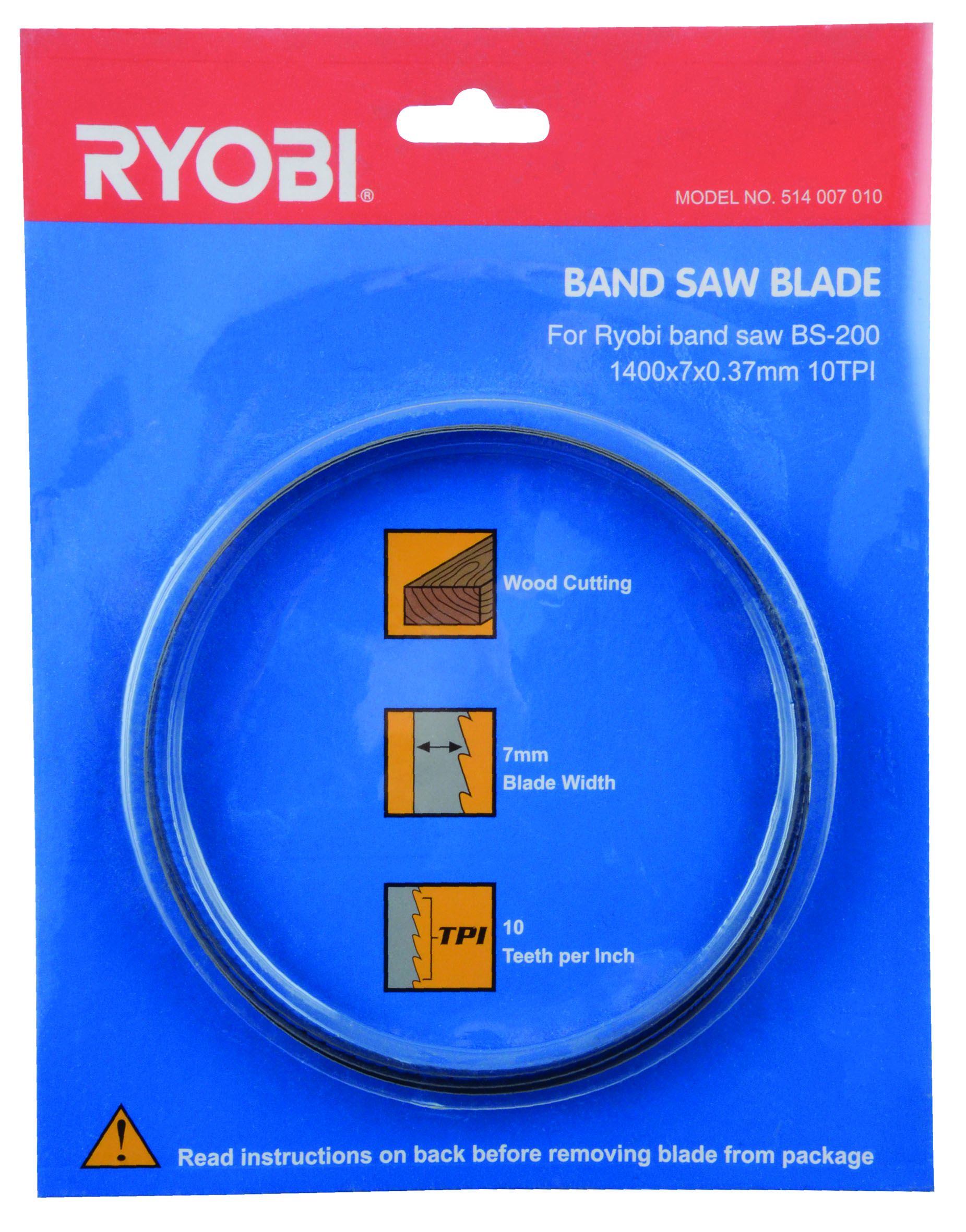 Ryobi Steel Bandsaw Blade 10TPI 0.7 x 1400mm 514007010 Chamberlain