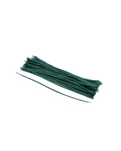 Kirchhoffs Green Pre-Cut Twist Ties- 100 Pack TD107