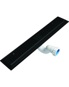 Black Stainless Steel Shower Channel 500mm 304