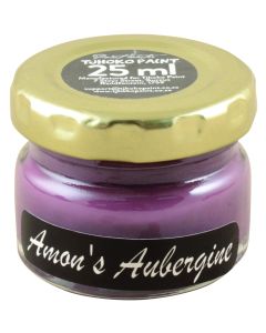 Tjhoko Chalked Decorative Paint Amon's Aubergine 25ml PMA-CPW589