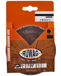 Ruwag Fibre Sanding Discs 178mm - 5 Pack