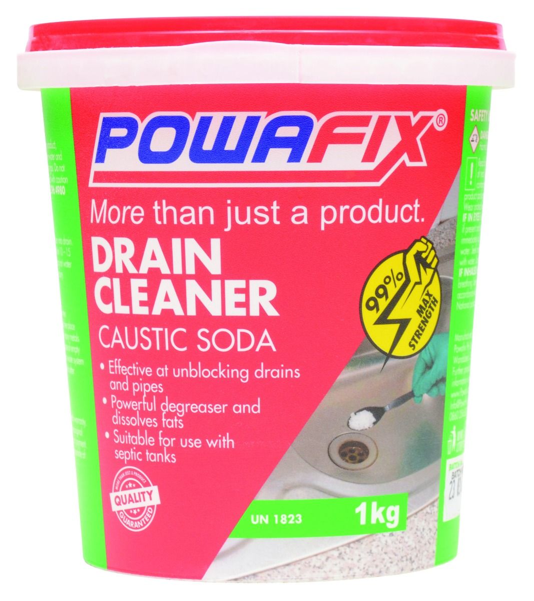 GALVANIZED IRON CLEANER - METAL CLEANING DETERGENT - PowaFix