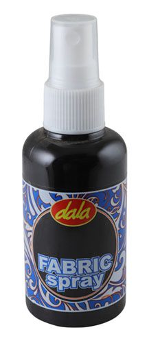 Dala Fabric Spray Paint Black 90ml FPS-10-BLACK